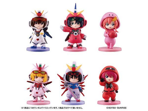 Pajamars Series MOBILE SUIT GUNDAM SEED DESTINY: 1Box 6pcs