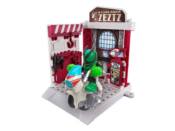 モンスモト仮面ライダーエディション ライダーガレージセット #01 仮面ライダーゼッツ エスプリムリカバリー