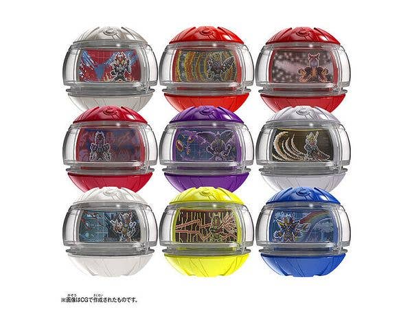 DXレジェンドライダーカプセムランダムボックス 最強フォーム Ver.02: 1Box 9pcs