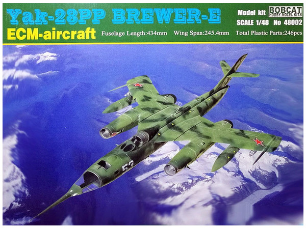 1/48 Yak-28PP ブリュワーE 電子戦機