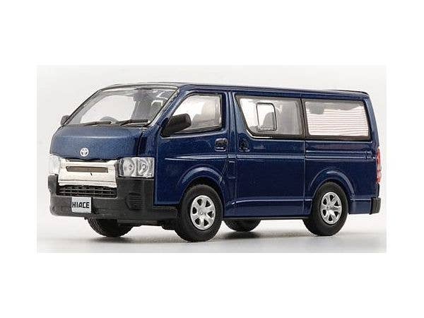 1/64 トヨタ ハイエース KDH200V 2015 ダークネイビー RHD (右ハンドル仕様)