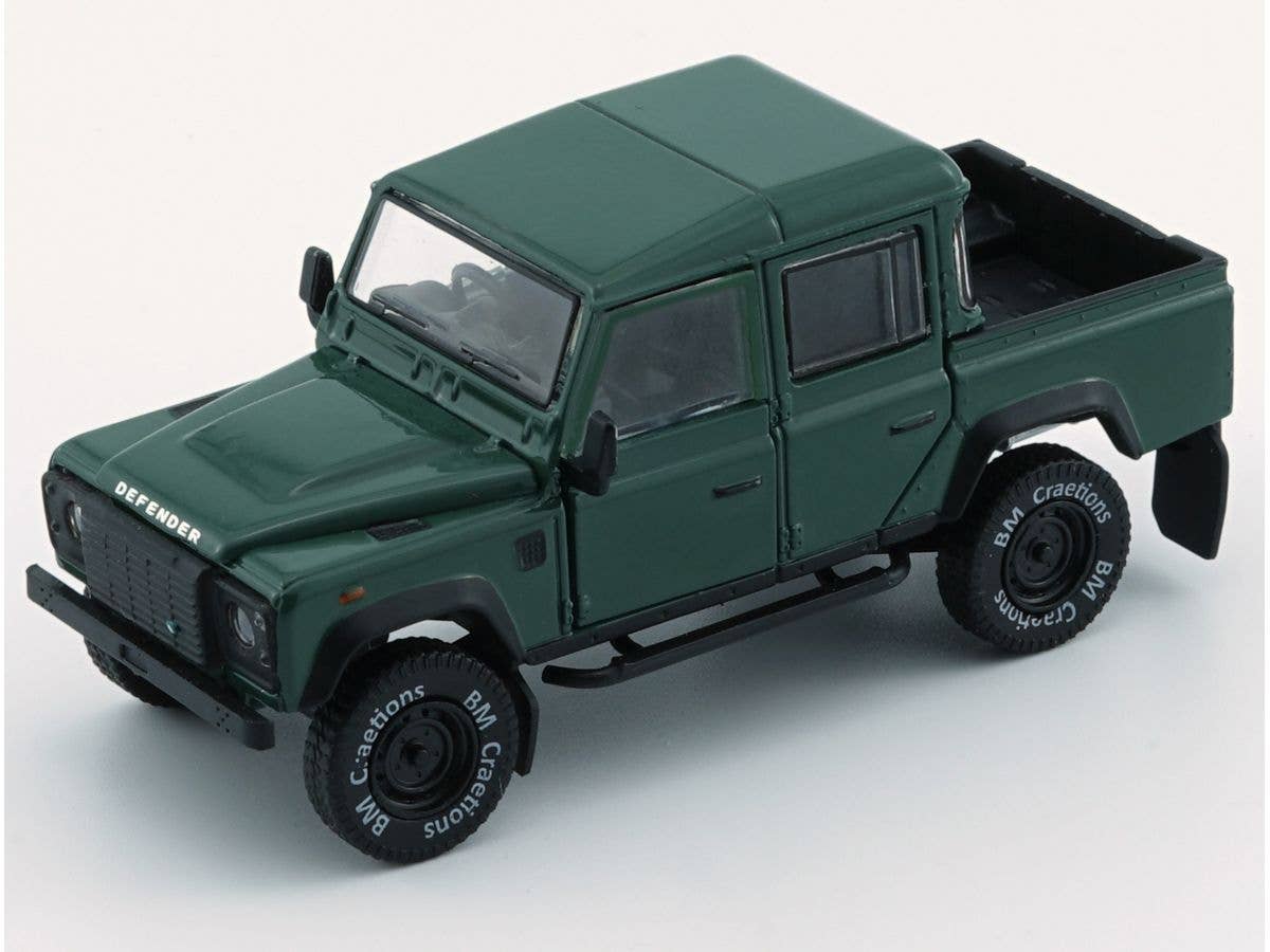 1/64 ランドローバー ディフェンダー 110 ピックアップ 2016 グリーン RHD