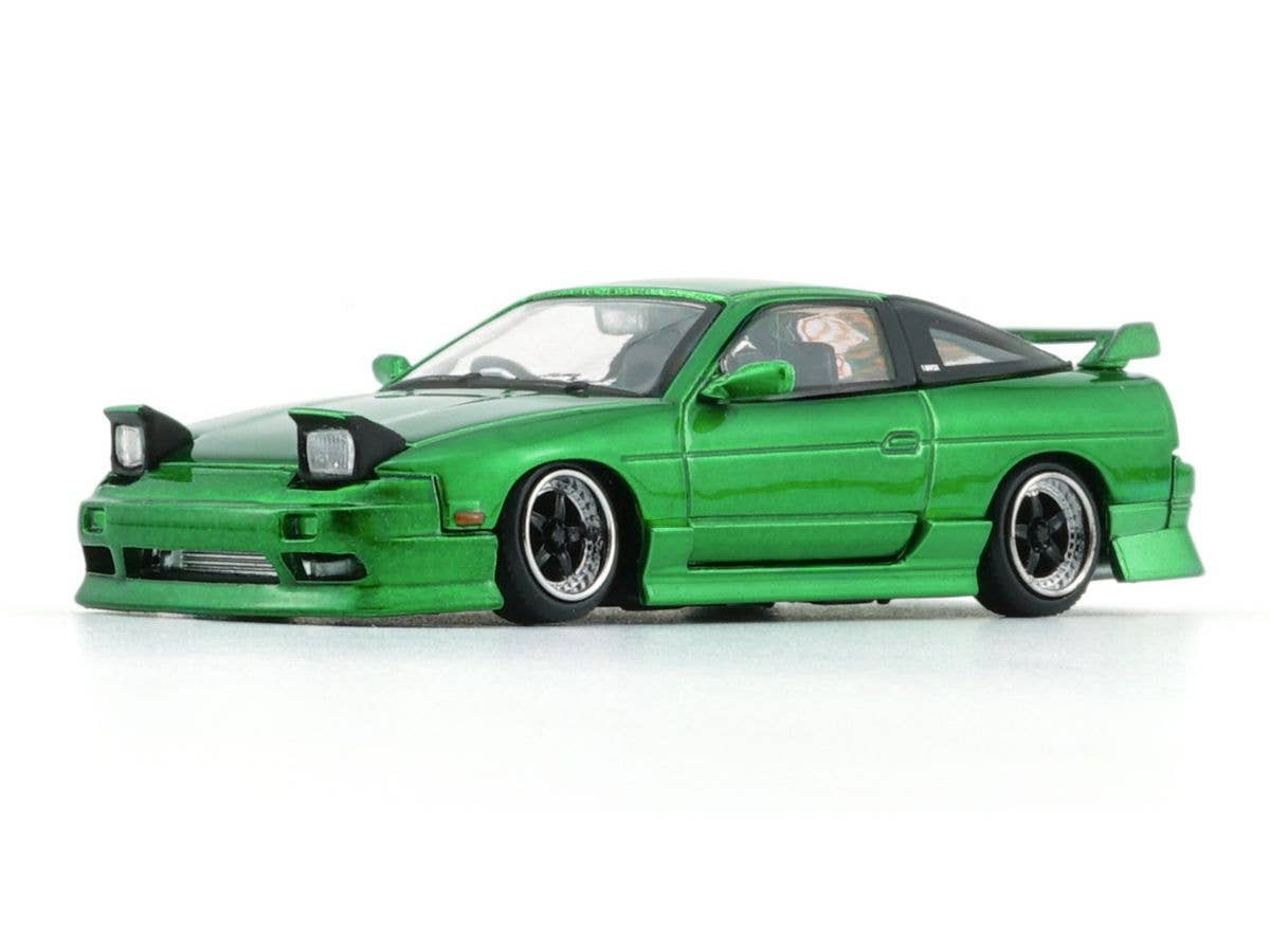 未走行 Nissan 240SX メタリックグリーン キャンディカラー ボディ 未走行 Nissan 240SX メタリックグリーン キャンディカラー