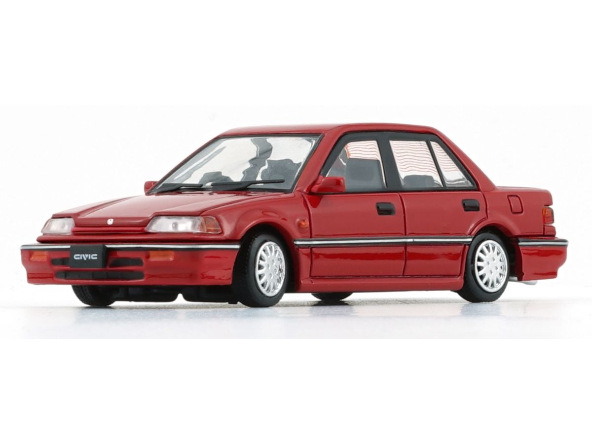 1/64 ホンダ シビック EF2 1991 レッド (LHD)