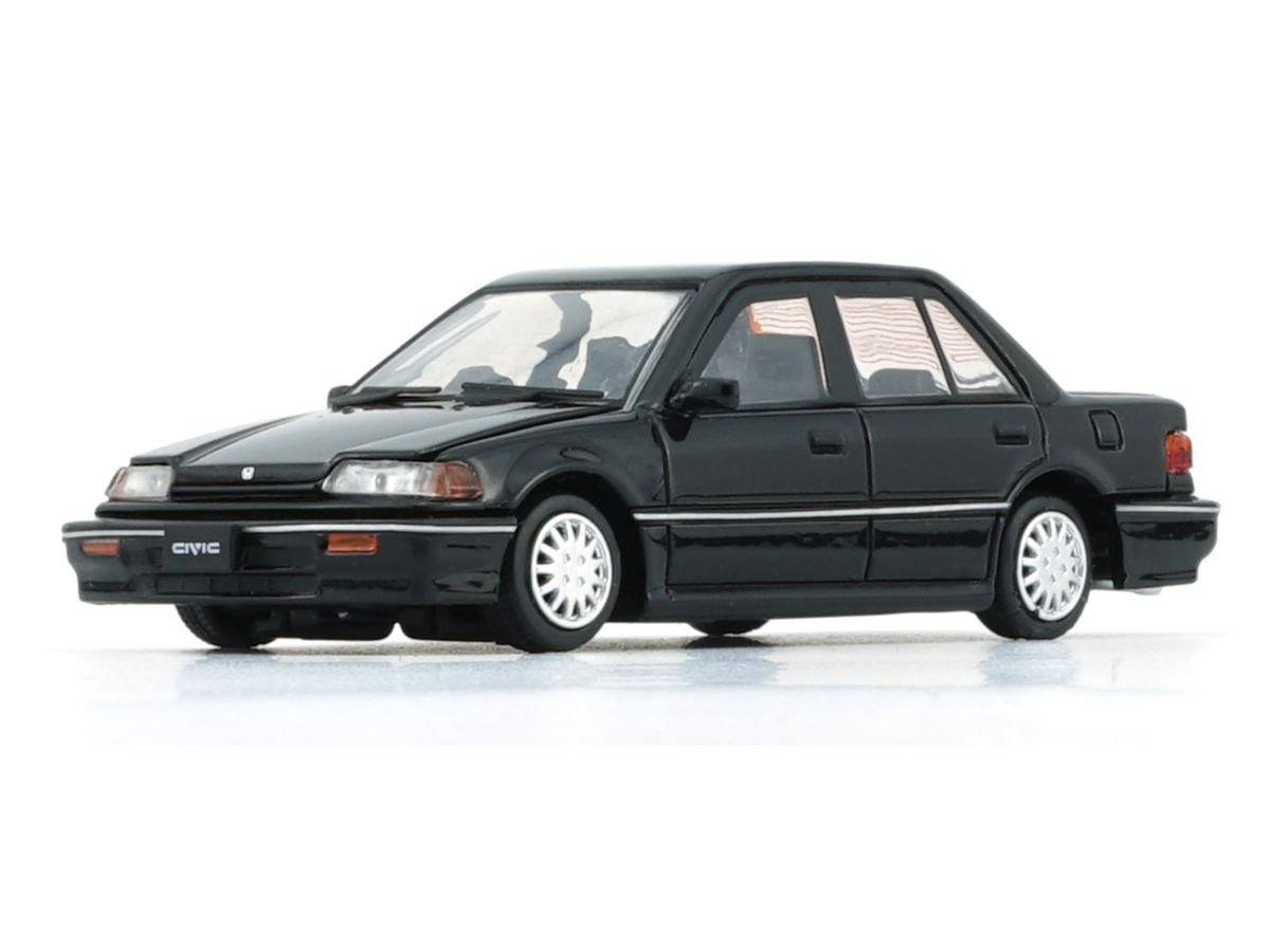 1/64 ホンダ シビック EF2 1991 ブラック (RHD)