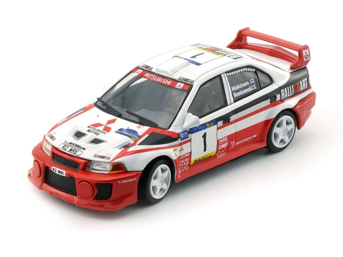 1/64 三菱ランサーエボリューションV グループA1998年カタリューニャラリー #1 T.マキネン