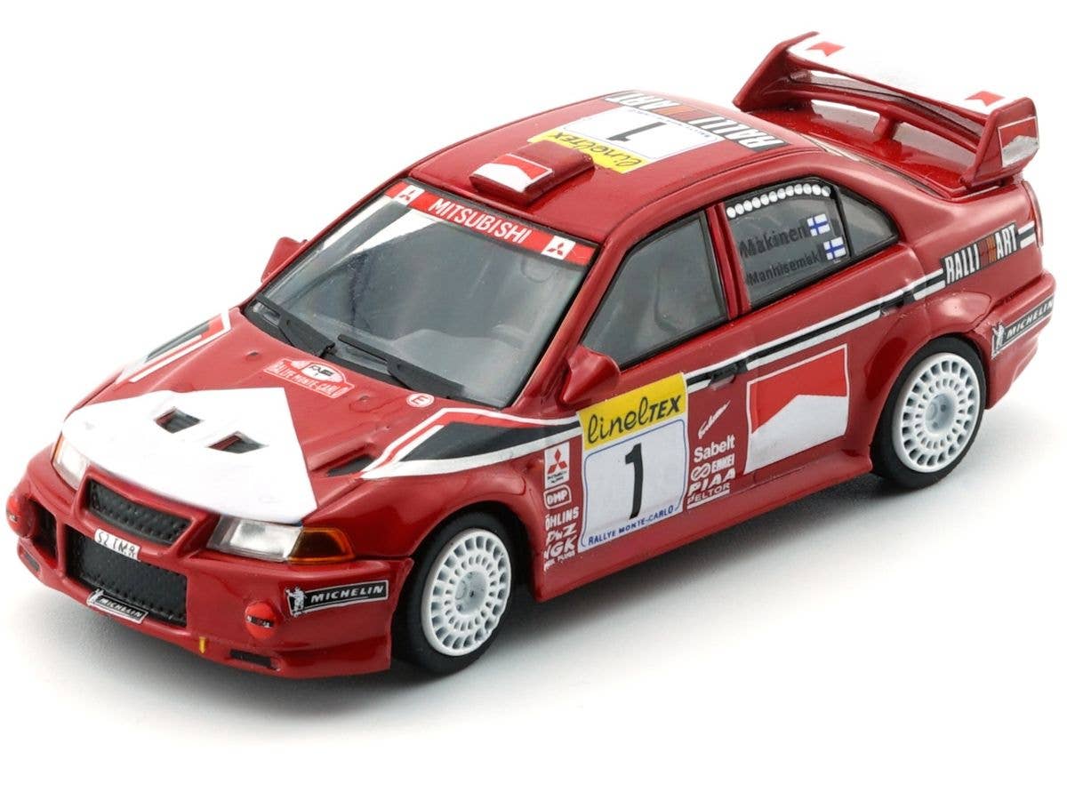 三菱ランサーエボリューション Vi 1999年モンテカルロラリー優勝 #1 T.マキネン