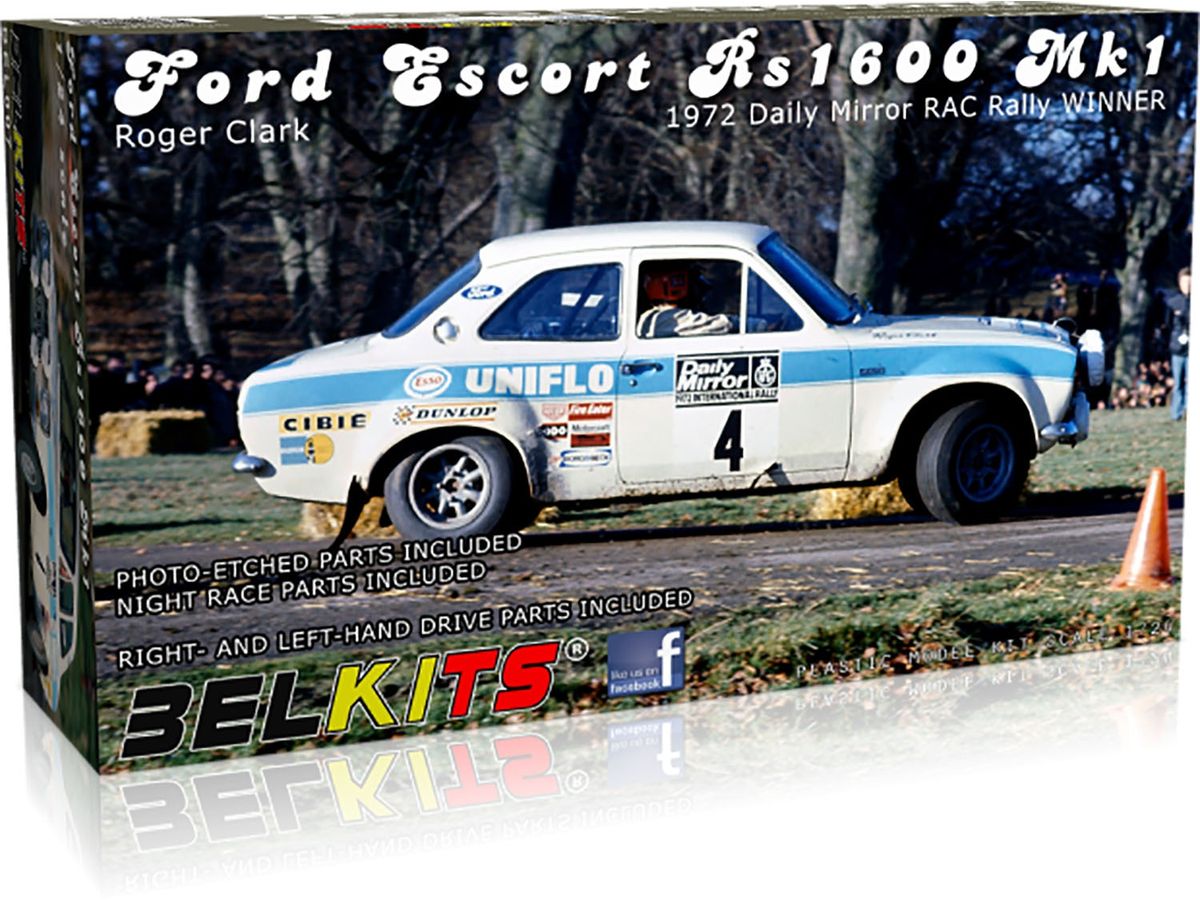 1/24 フォード エスコート RS1600 MK.I 1972 RACラリー ウィナー | HLJ