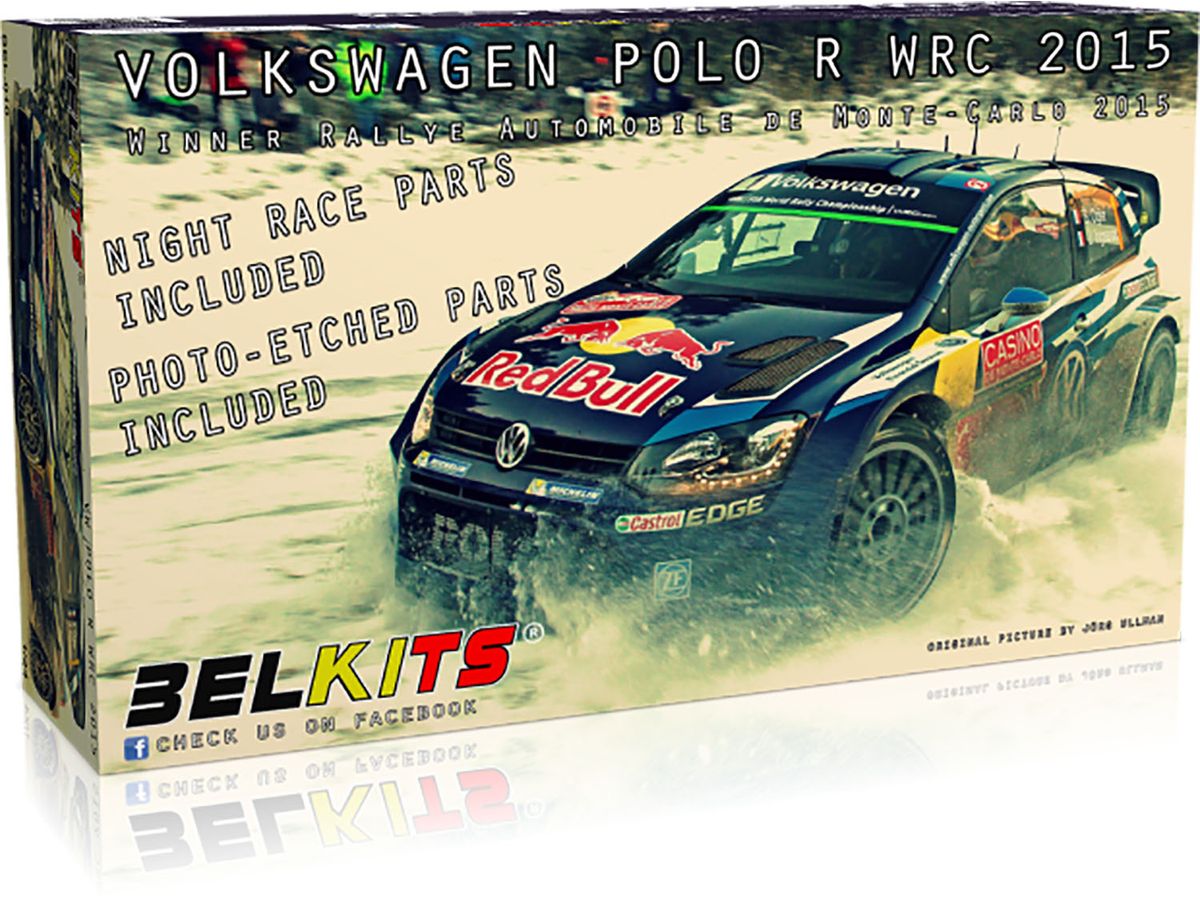 フォルクスワーゲン ポロR WRC Monte Carlo 2015 - ミニカー