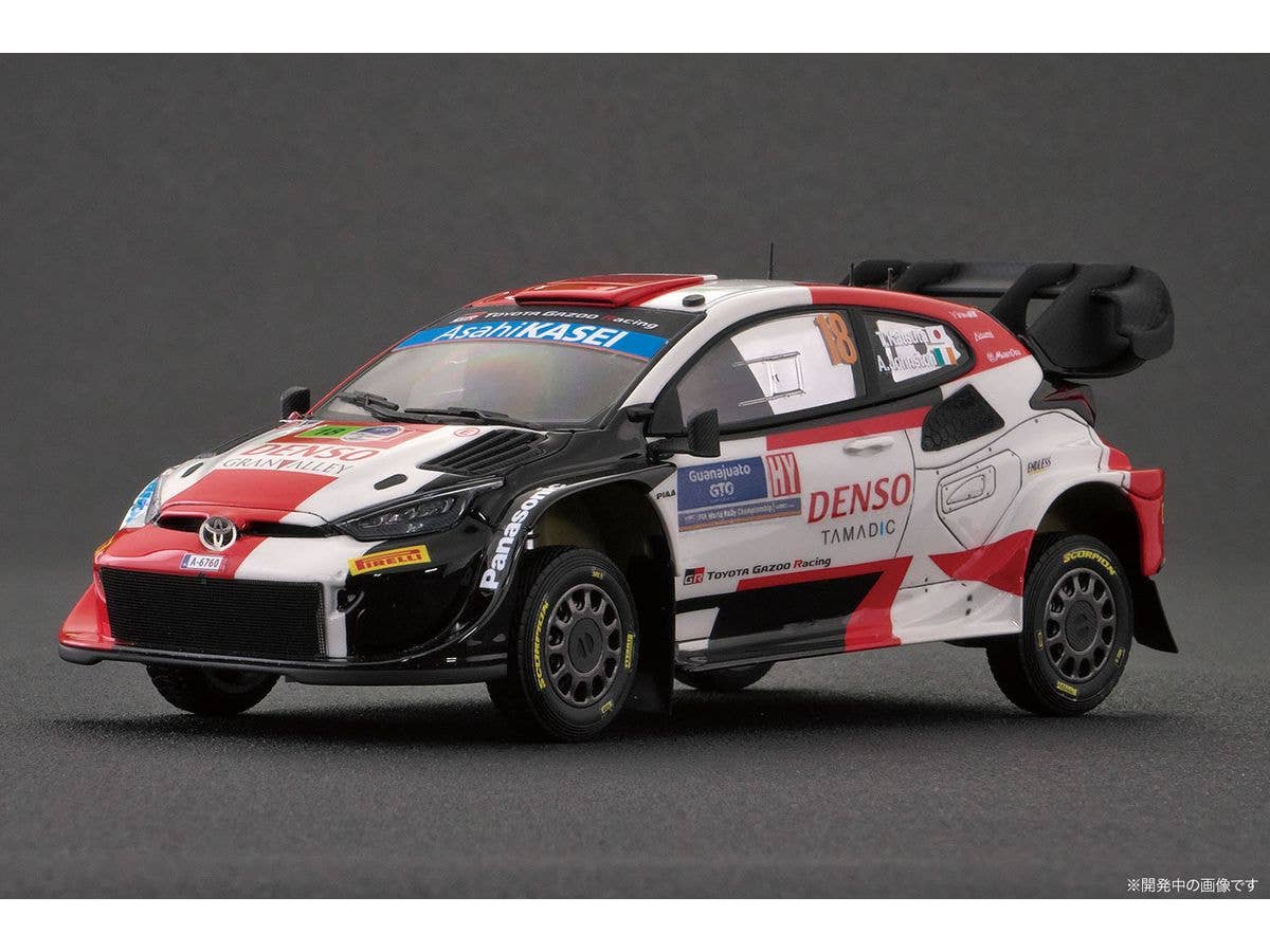 1/24 トヨタ GR ヤリス ラリ-1 ハイブリッド WRC 2023 ラリー・メキシコ ウィナー (日本語対訳補足説明書付属)
