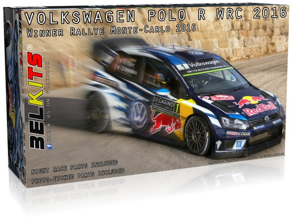 1/24 ベルキット No.11 VOLKSWAGEN POLO R WRC 2016