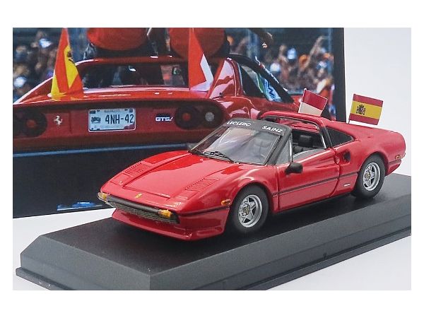 1/43 フェラーリ 308 GTS メキシコGP ドライバーズパレード 2022 Leclerc / Sainz