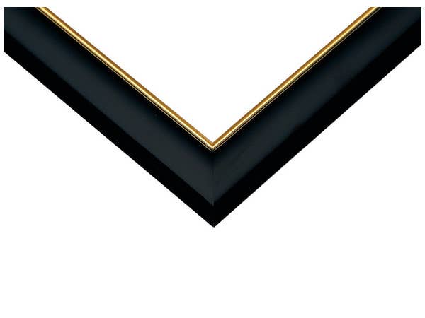 ジグソーパズル ゴールドモール木製パネル クロ : 75 x 50cm