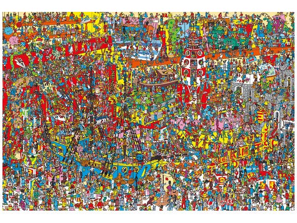 ジグソーパズル Where's Wally? おもちゃがいっぱい 1000ピース
