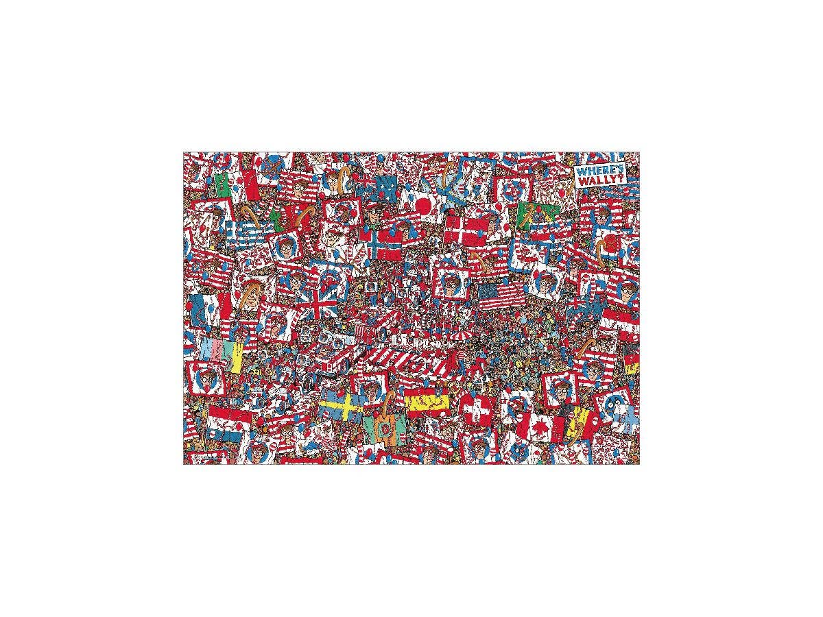 ジグソーパズル: Where's Wally? せいだいなパーティ 1000P (72 x 49cm)