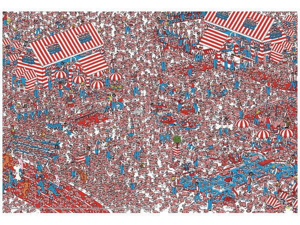 ジグソーパズル Where's Wally?: ウーフの国 40ピース