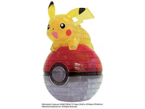 クリスタルパズル: ピカチュウ&モンスターボール