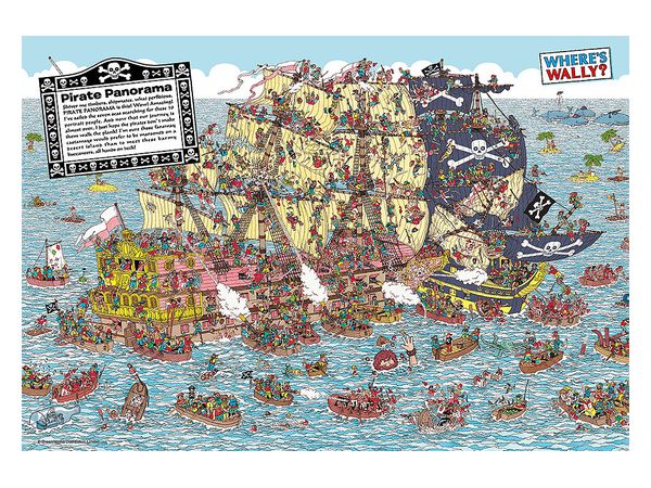 Where's Wally? 海賊船パニック 1000マイクロピース (38cm x 26cm)