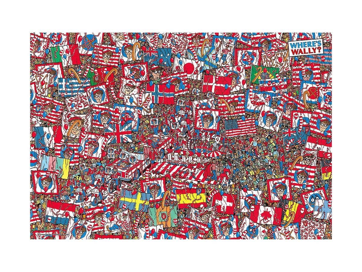 Where's Wally? せいだいなパーティ 1000マイクロピース (38cm x 26cm)