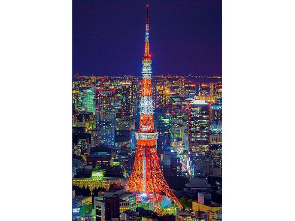 ジグソーパズル: 東京タワー 300P (38 x 26cm)