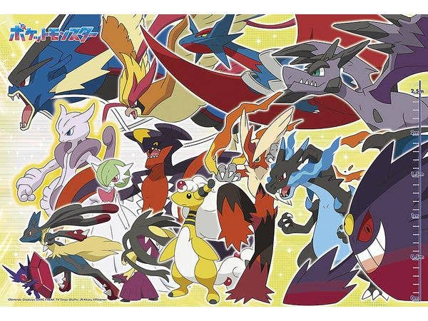 ポケモン 高さくらべ -メガシンカ編- 100ピース (380 x 260mm)