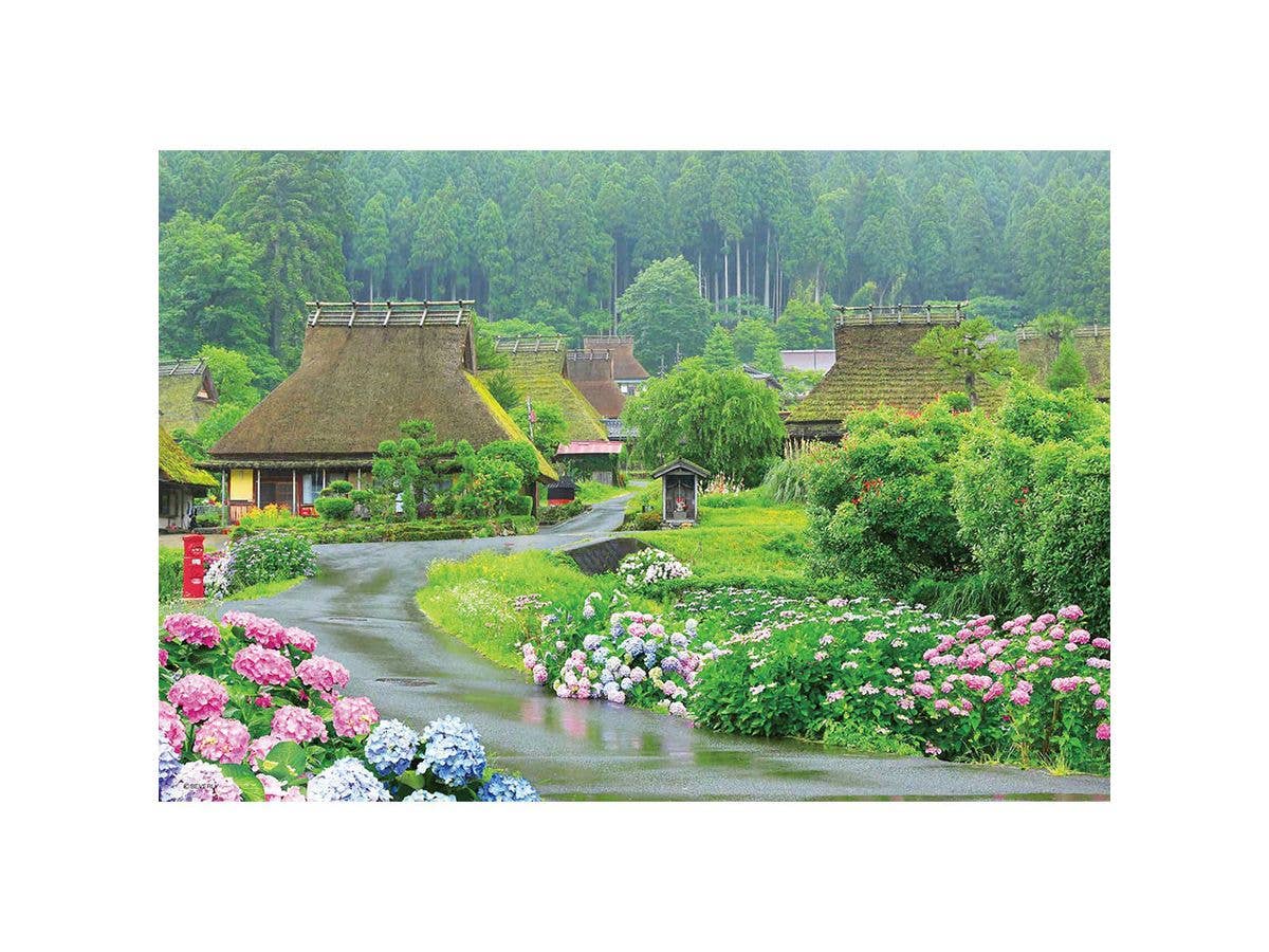 あじさい咲く美山町 1000マイクロピース (380 x 260mm)