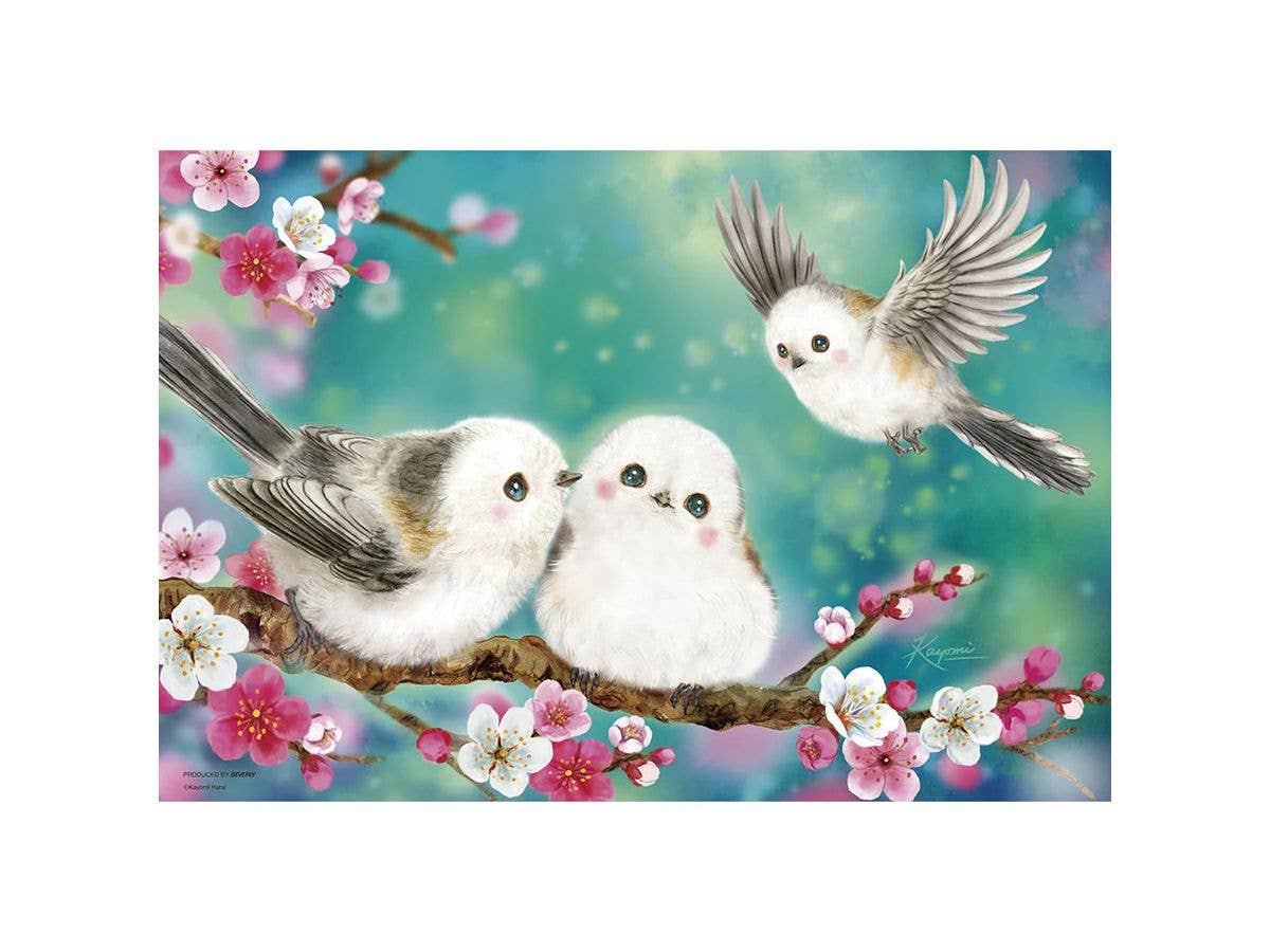 シマエナガ 早春のささやき 300ピース (380 x 260mm)