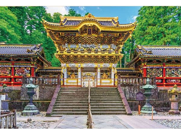 ジグソーパズル 風景日本: 日光東照宮 陽明門 1000マイクロピース (38 x 26cm)