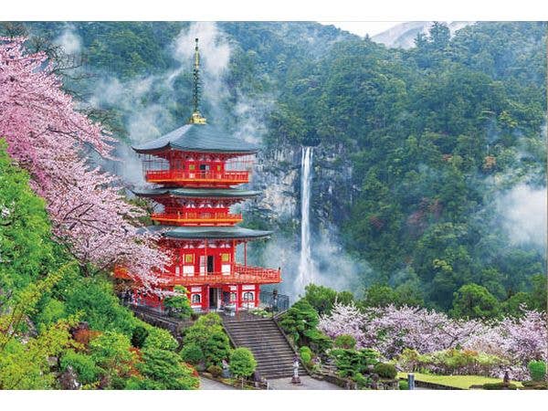 ジグソーパズル 風景日本: 那智の滝 1000ピース (72 x 49cm)