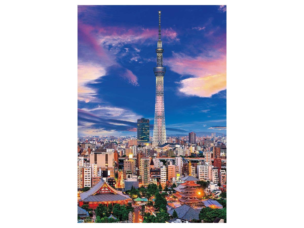 ジグソーパズル: 東京スカイツリー ナイトビュー 300ピース (38cm x