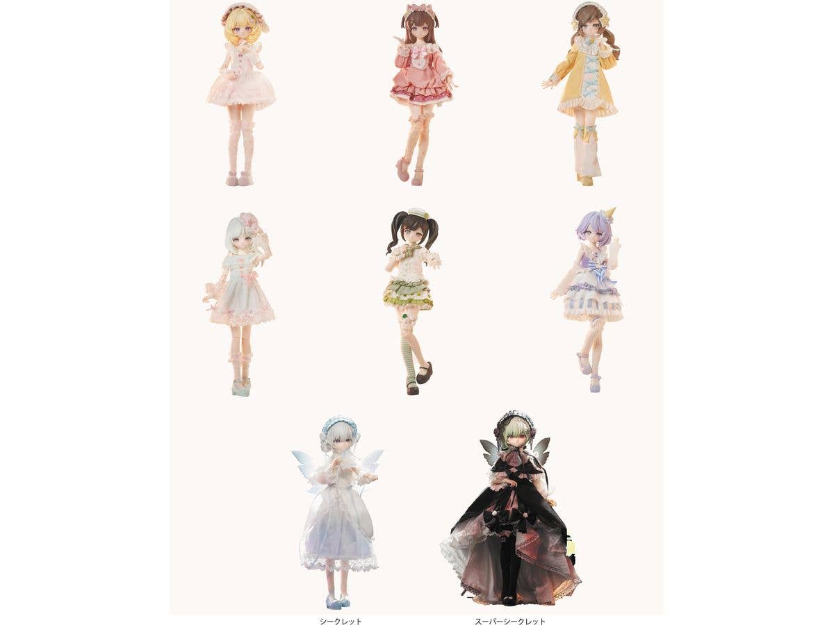 お休みなさいお嬢様 淡雪深冬(あわゆきしんとう)シリーズ トレーディングドール 1Box 6pcs