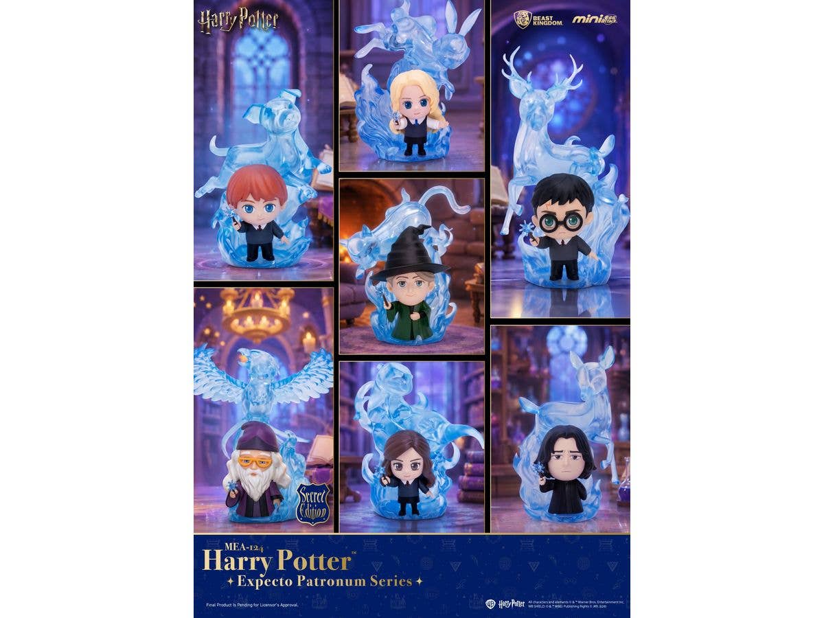 MEA-124 ハリー・ポッター エクスペクト・パトローナム シリーズ ブラインドボックスセット 1Box 6pcs