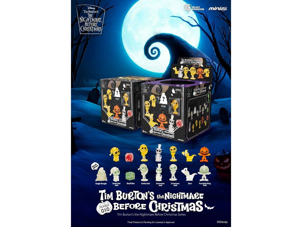 MMEA-010 ナイトメアー・ビフォア・クリスマス ミニブラインドバッグセット 1Box 12pcs
