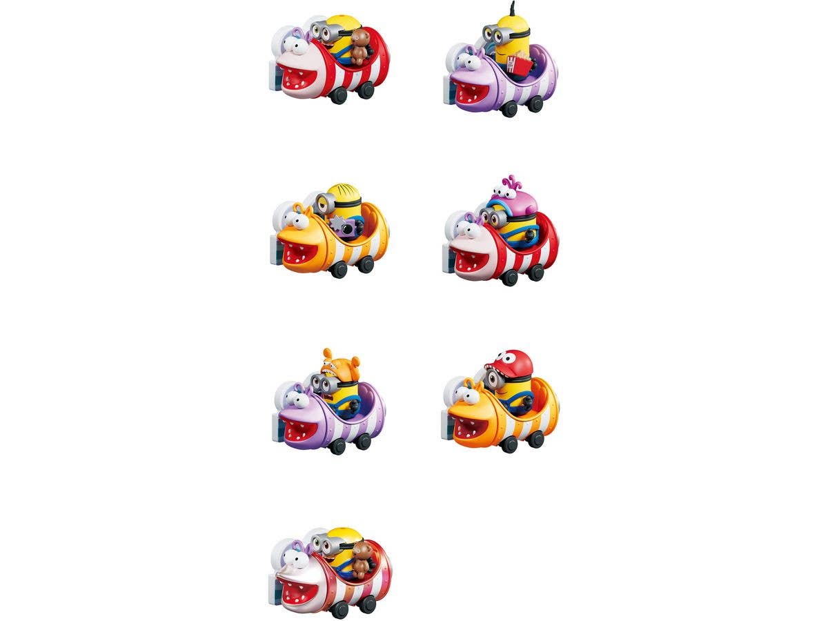 Blokees ミニオンズ - daadoos - ネストシリーズ 01 - ローラードラブル・コースター 1Box 6pcs