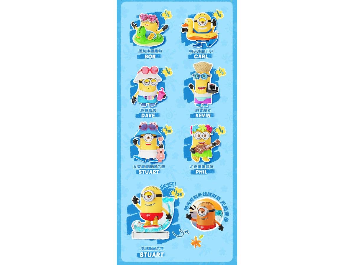 ミニオンズ Mokoo シリーズ02 サマーベロー 1Box 6pcs