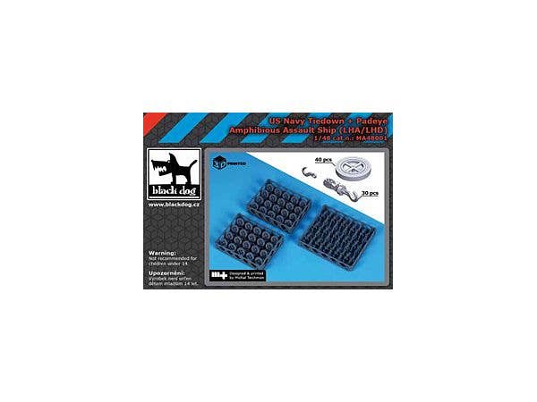 1/48 アメリカ海軍 タイダウン & パッドアイ (強襲揚陸艦用)