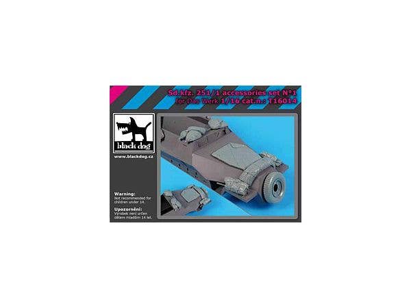 1/16 Sd.Kfz.251/1 アクセサリーセットNo.1 (ダス・ヴェルク用)