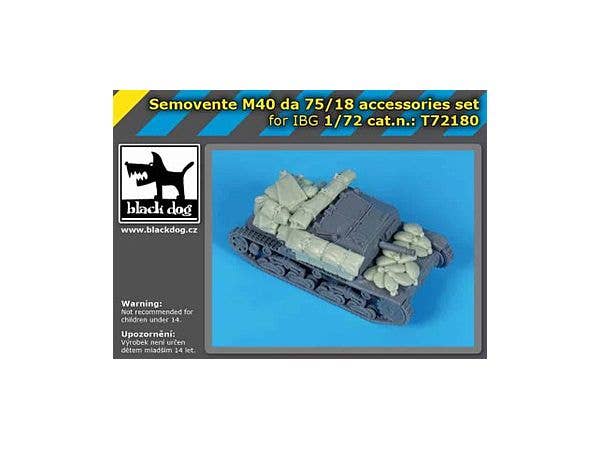 1/72 セモベンテ M40 75/18アクセサリーセット (IBG用)