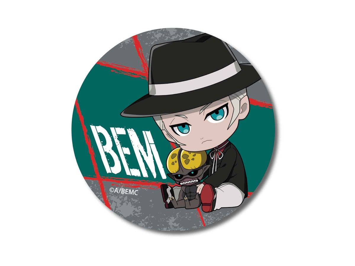 ぎゅぎゅっと缶バッチ BEM/ベム
