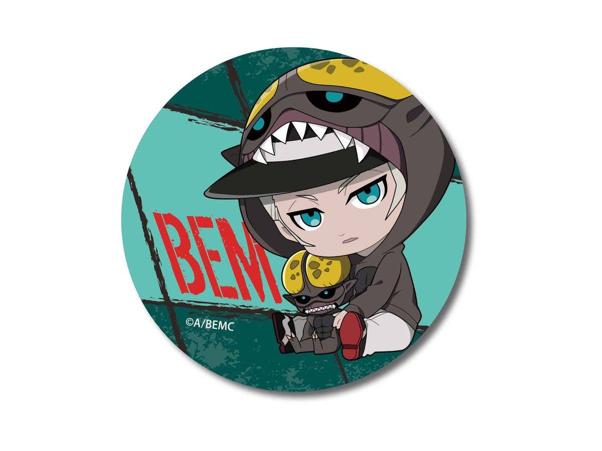 ぎゅぎゅっと缶バッチ BEM/ベム (着ぐるみ)
