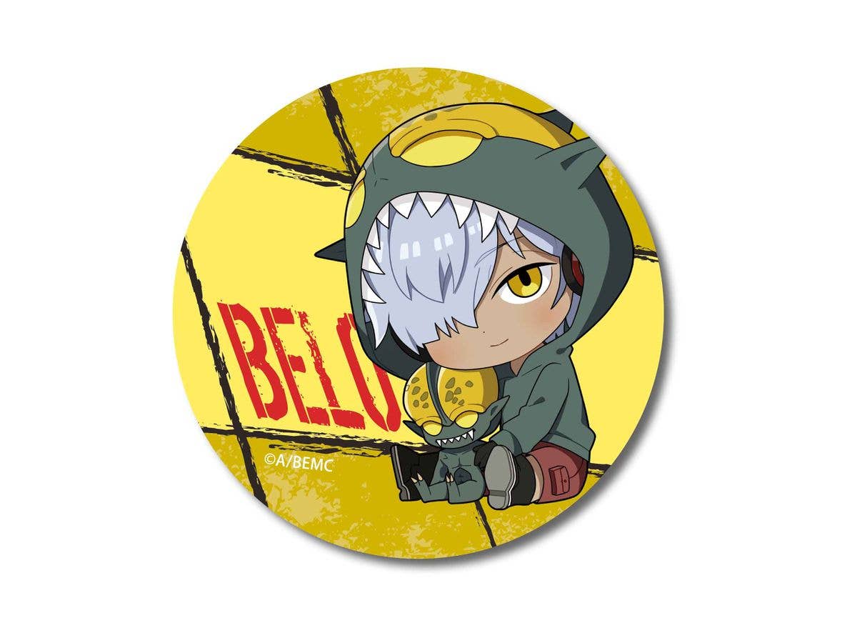 ぎゅぎゅっと缶バッチ BEM/ベロ (着ぐるみ)