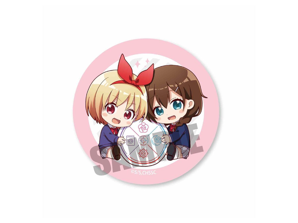 ぎゅぎゅっと缶バッジ ライフル・イズ・ビューティフル/ひかり & 泉水