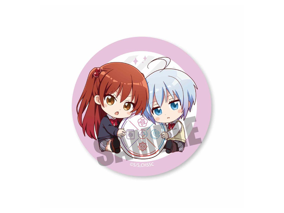 ぎゅぎゅっと缶バッジ ライフル・イズ・ビューティフル/エリカ & 雪緒