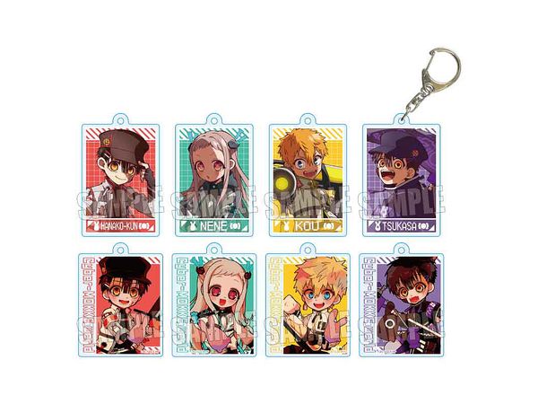 地縛少年花子くん: アクリルキーホルダー Cyber-MOKKE world  1Box 8pcs
