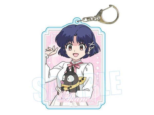 らんま1/2: ちょいデカアクリルキーホルダー 天道 あかね (ぬいぐるみといっしょ)