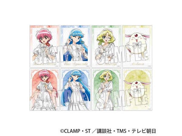 TVアニメ魔法騎士レイアース: トレーディング箔押しブロマイド ホワイトコーデ 1Box 8pcs