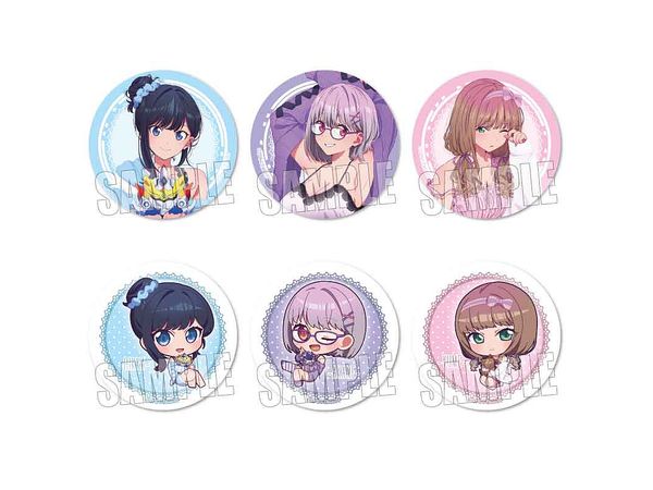 グリッドマン ユニバース トレーディング缶バッジ/リラックスver. 1Box 6pcs