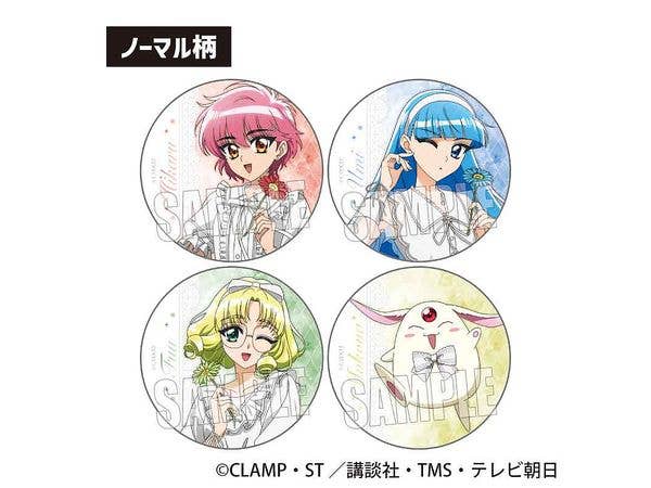 TVアニメ魔法騎士レイアース: トレーディング缶バッジ ホワイトコーデ 1Box 5pcs