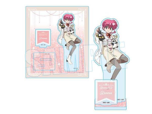 らんま1/2: アクリルスタンド らんま (ぬいぐるみといっしょ)