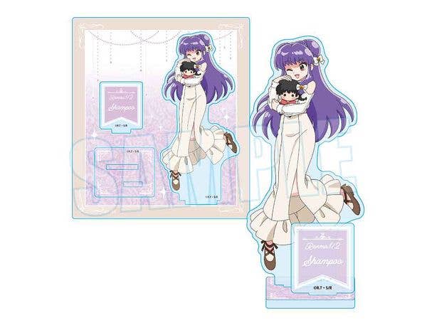らんま1/2: アクリルスタンド シャンプー (ぬいぐるみといっしょ)
